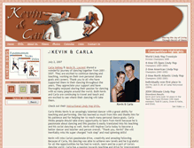 Tablet Screenshot of kevinandcarla.com